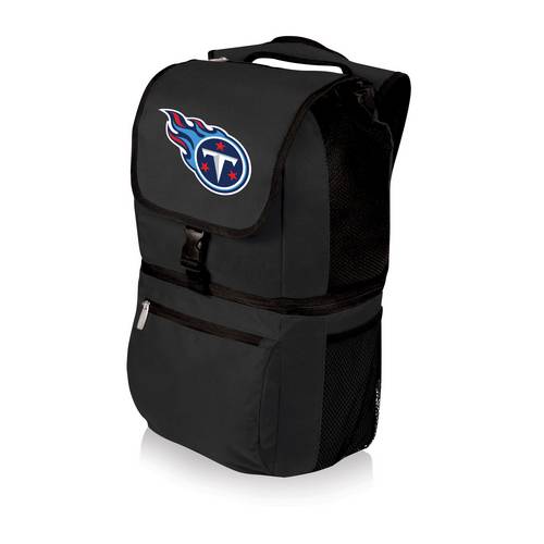 Tennessee Titans Zuma Backpack & Cooler - Black - Click Image to Close