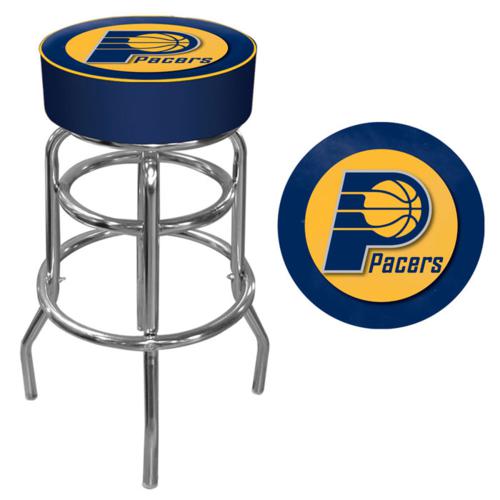 Indiana Pacers Padded Swivel Bar Stool - Click Image to Close