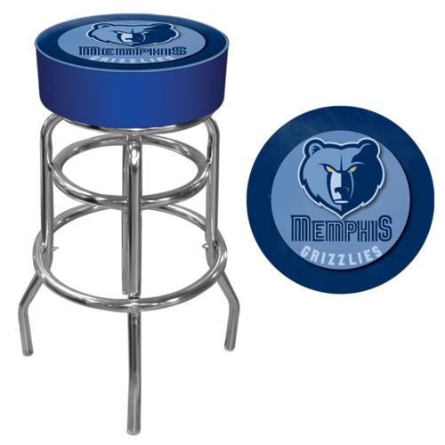 Memphis Grizzlies Padded Swivel Bar Stool - Click Image to Close