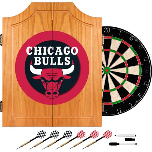 Chicago Bulls Dartboard & Cabinet - Click Image to Close
