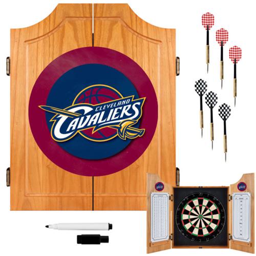 Cleveland Cavaliers Dartboard & Cabinet - Click Image to Close