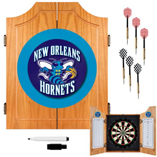 New Orleans Hornets Dartboard & Cabinet - Click Image to Close