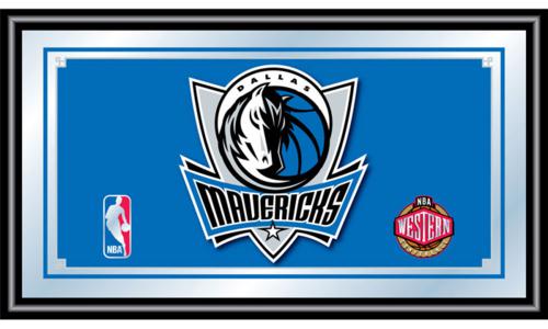 Dallas Mavericks Framed Logo Mirror - Click Image to Close