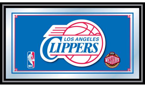 Los Angeles Clippers Framed Logo Mirror - Click Image to Close
