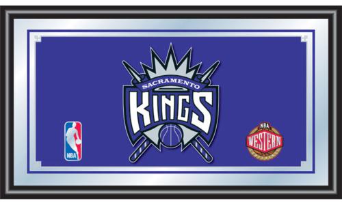 Sacramento Kings Framed Logo Mirror - Click Image to Close