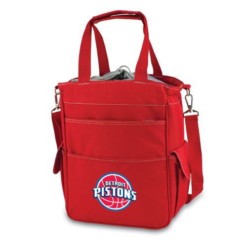 Detroit Pistons Activo Tote - Red - Click Image to Close