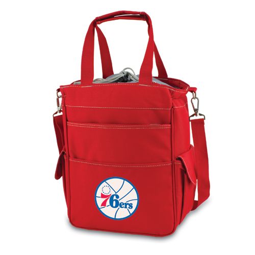 Philadelphia 76ers Activo Tote - Red - Click Image to Close