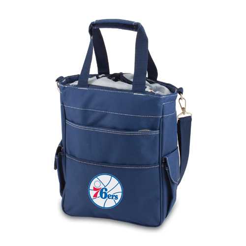 Philadelphia 76ers Activo Tote - Navy - Click Image to Close