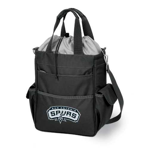 San Antonio Spurs Activo Tote - Black - Click Image to Close