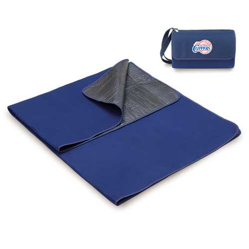 Los Angeles Clippers Blanket Tote - Navy - Click Image to Close