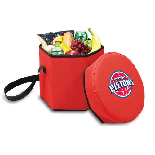 Detroit Pistons Bongo Cooler - Red - Click Image to Close