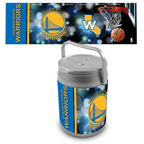 Golden State Warriors Basketball Can Cooler - Click Image to Close