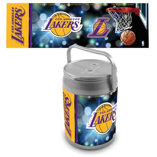 Los Angeles Lakers Basketball Can Cooler - Click Image to Close