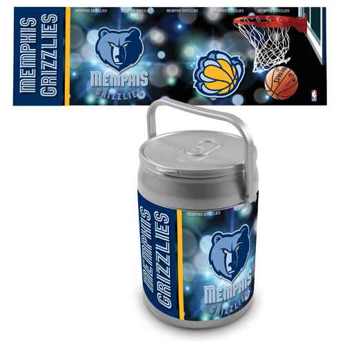 Memphis Grizzlies Basketball Can Cooler - Click Image to Close