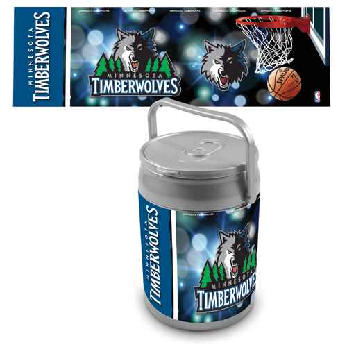 Minnesota Timberwolves Basketball Can Cooler - Click Image to Close