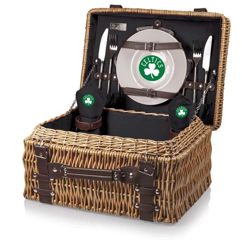 Boston Celtics Champion Picnic Basket - Black - Click Image to Close