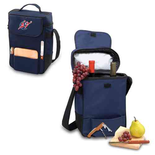 Washington Wizards Duet Wine & Cheese Tote - Navy - Click Image to Close