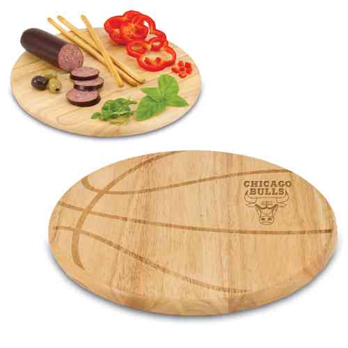 Chicago Bulls Basketball Free Throw Cutting Board - Click Image to Close