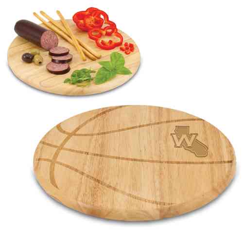Golden State Warriors Basketball Free Throw Cutting Board - Click Image to Close