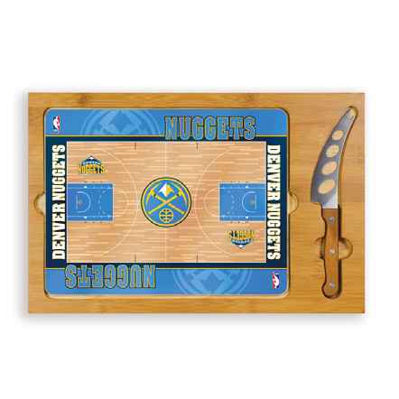 Denver Nuggets Icon Cheese Tray - Click Image to Close