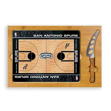 San Antonio Spurs Icon Cheese Tray - Click Image to Close