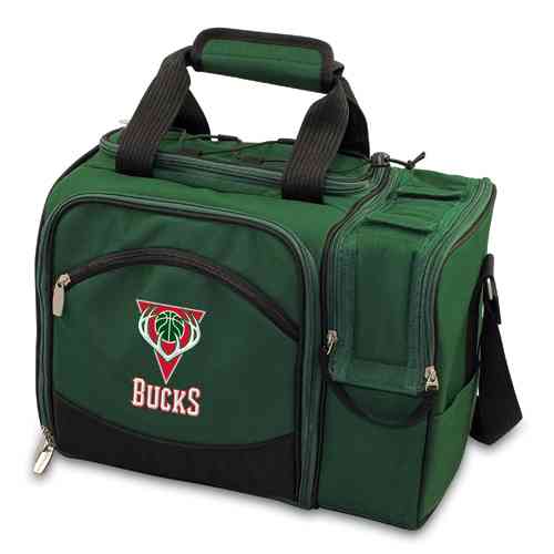 Milwaukee Bucks Malibu Picnic Pack - Hunter Green - Click Image to Close