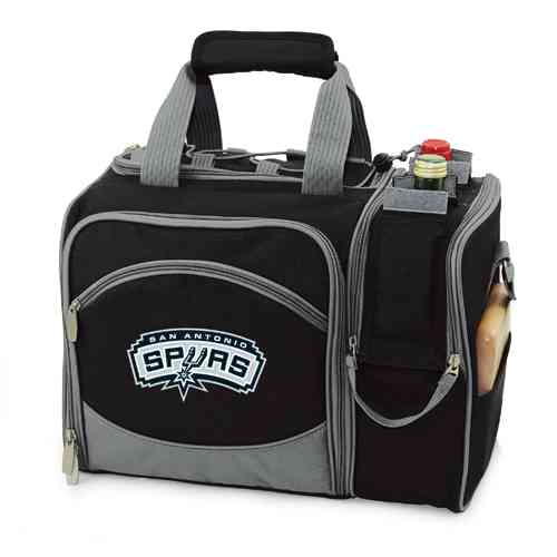 San Antonio Spurs Malibu Picnic Pack - Black - Click Image to Close