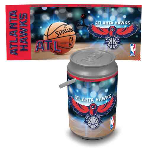 Atlanta Hawks Mega Can Cooler - Click Image to Close