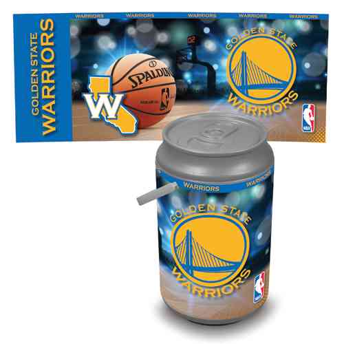 Golden State Warriors Mega Can Cooler - Click Image to Close