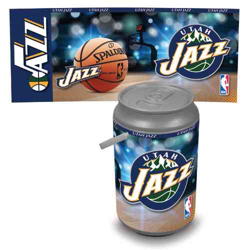 Utah Jazz Mega Can Cooler - Click Image to Close