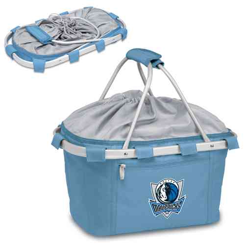 Dallas Mavericks Metro Basket - Sky Blue - Click Image to Close