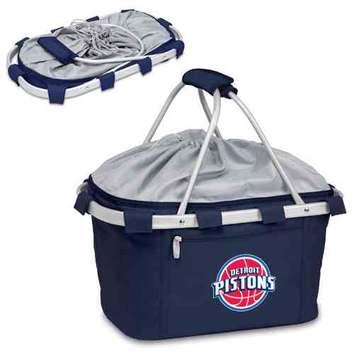 Detroit Pistons Metro Basket - Navy - Click Image to Close