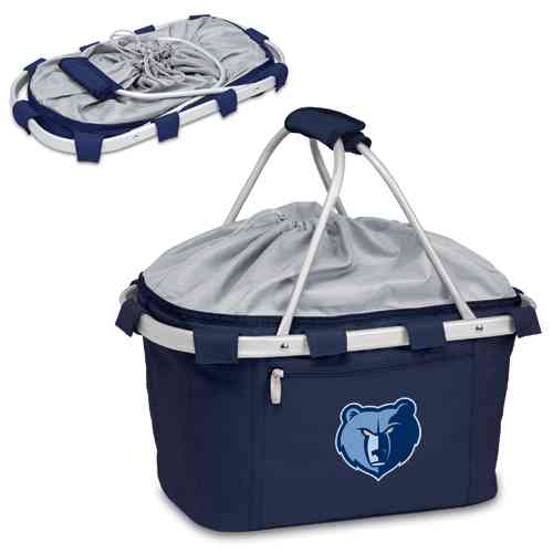 Memphis Grizzlies Metro Basket - Navy - Click Image to Close