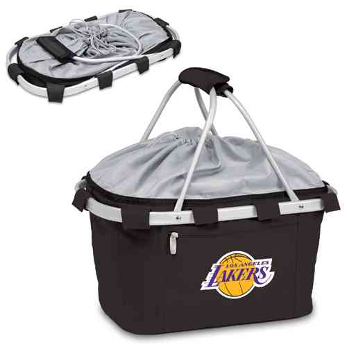 Los Angeles Lakers Metro Basket - Black - Click Image to Close