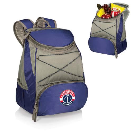 Washington Wizards PTX Backpack Cooler - Navy Blue - Click Image to Close