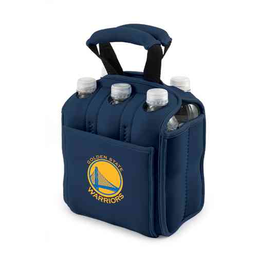 Golden State Warriors Six-Pack Beverage Buddy - Navy - Click Image to Close