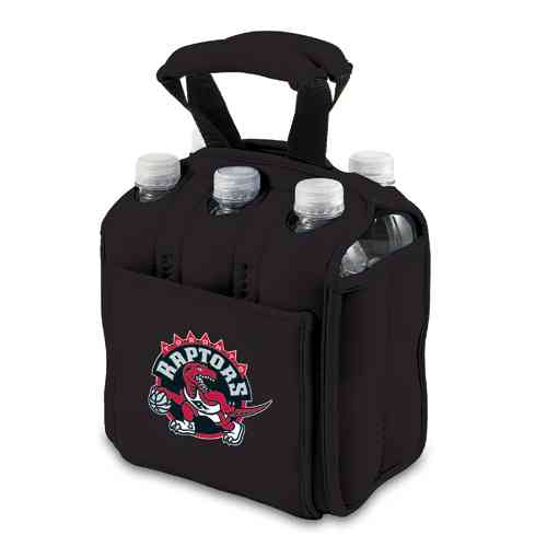 Toronto Raptors Six-Pack Beverage Buddy - Black - Click Image to Close