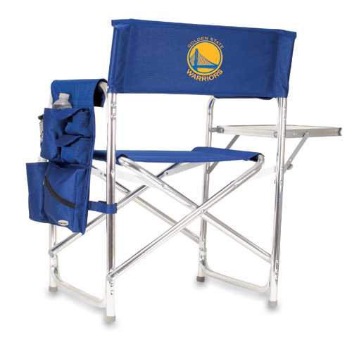 Golden State Warriors Sports Chair - Navy - Click Image to Close