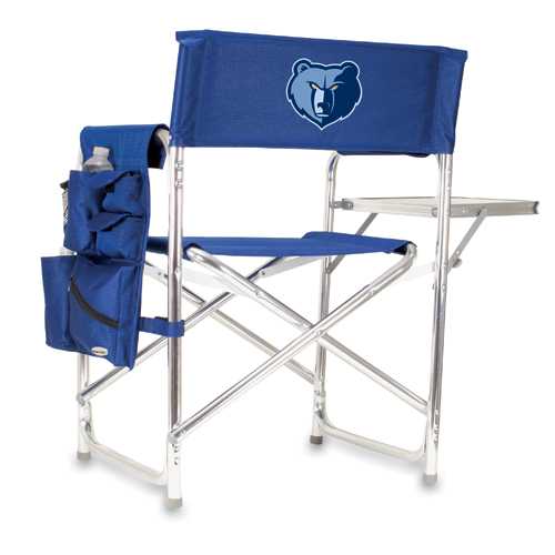 Memphis Grizzlies Sports Chair - Navy - Click Image to Close