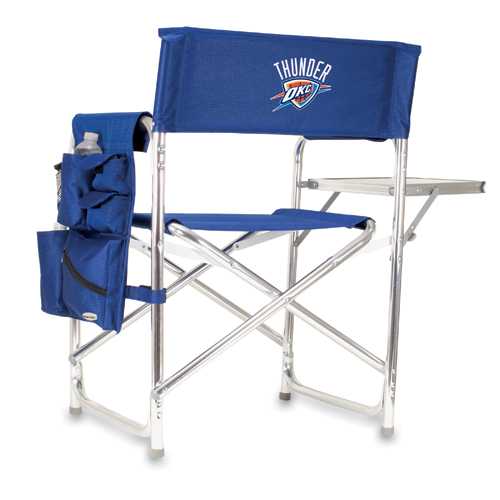 Oklahoma City Thunder Sports Chair - Navy - Click Image to Close