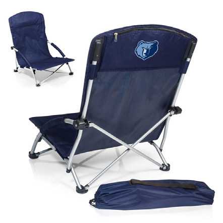 Memphis Grizzlies Tranquility Chair - Navy - Click Image to Close