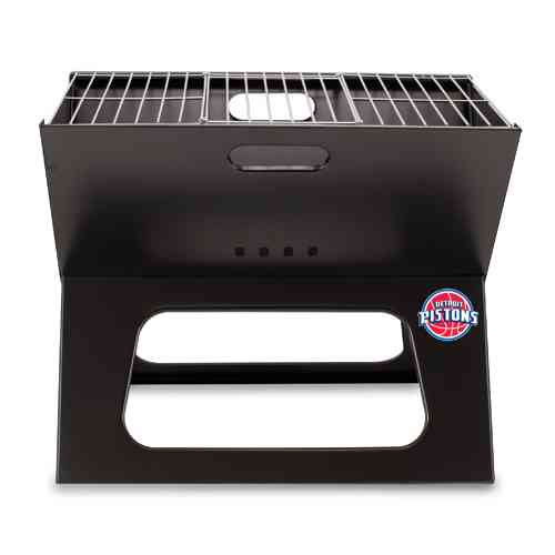 Detroit Pistons Barbecue X-Grill - Click Image to Close