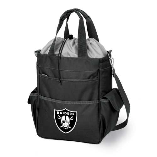 Oakland Raiders Activo Tote - Black - Click Image to Close