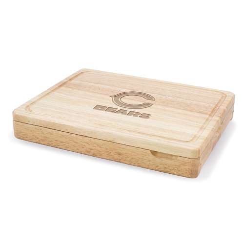Chicago Bears Asiago Cutting Board & Tools - Click Image to Close