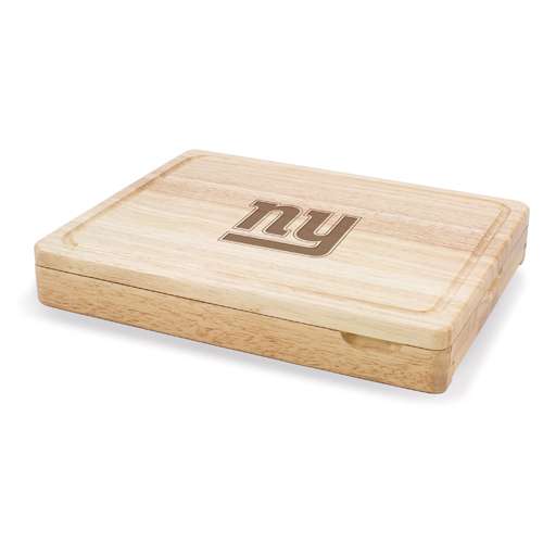 New York Giants Asiago Cutting Board & Tools - Click Image to Close