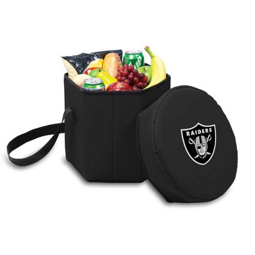 Oakland Raiders Bongo Cooler - Black - Click Image to Close