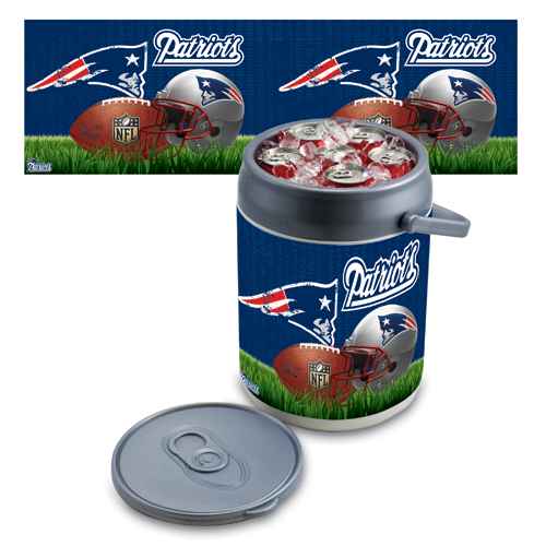 New England Patriots Football Can Cooler - Click Image to Close