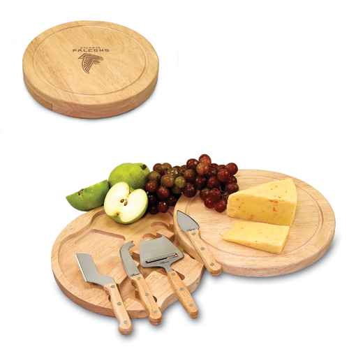 Atlanta Falcons Circo Cutting Board & Cheese Tools - Click Image to Close