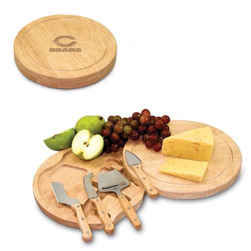 Chicago Bears Circo Cutting Board & Cheese Tools - Click Image to Close