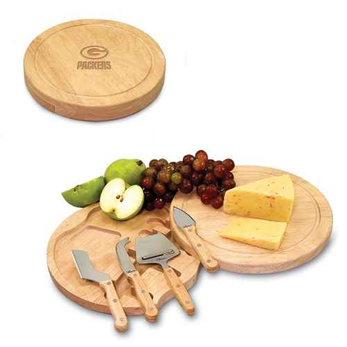 Green Bay Packers Circo Cutting Board & Cheese Tools - Click Image to Close